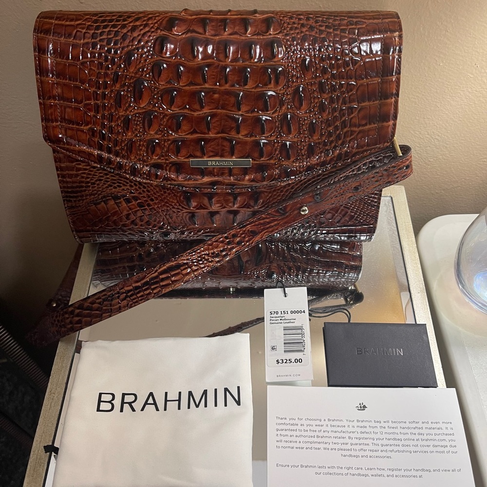 🚫sold🚫Brahmin Jacquelyn in Pecan